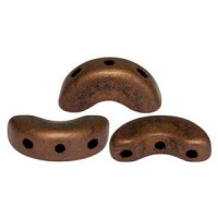 Arcos par Puca® beads Dark bronze mat 23980/84415